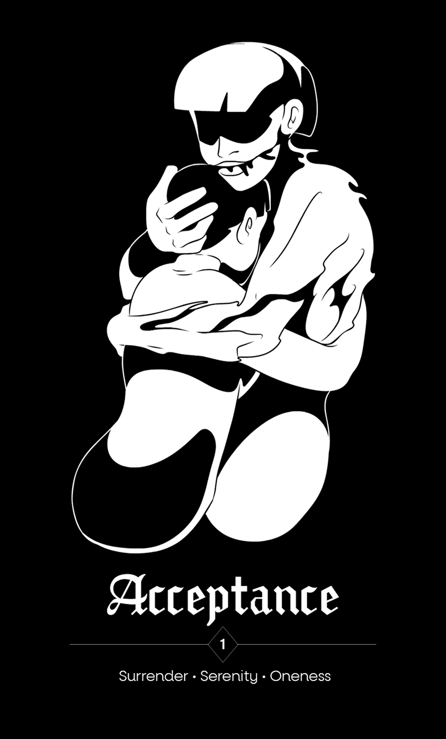 Embrace The Shadows Black Mug – Oracle Deck Design