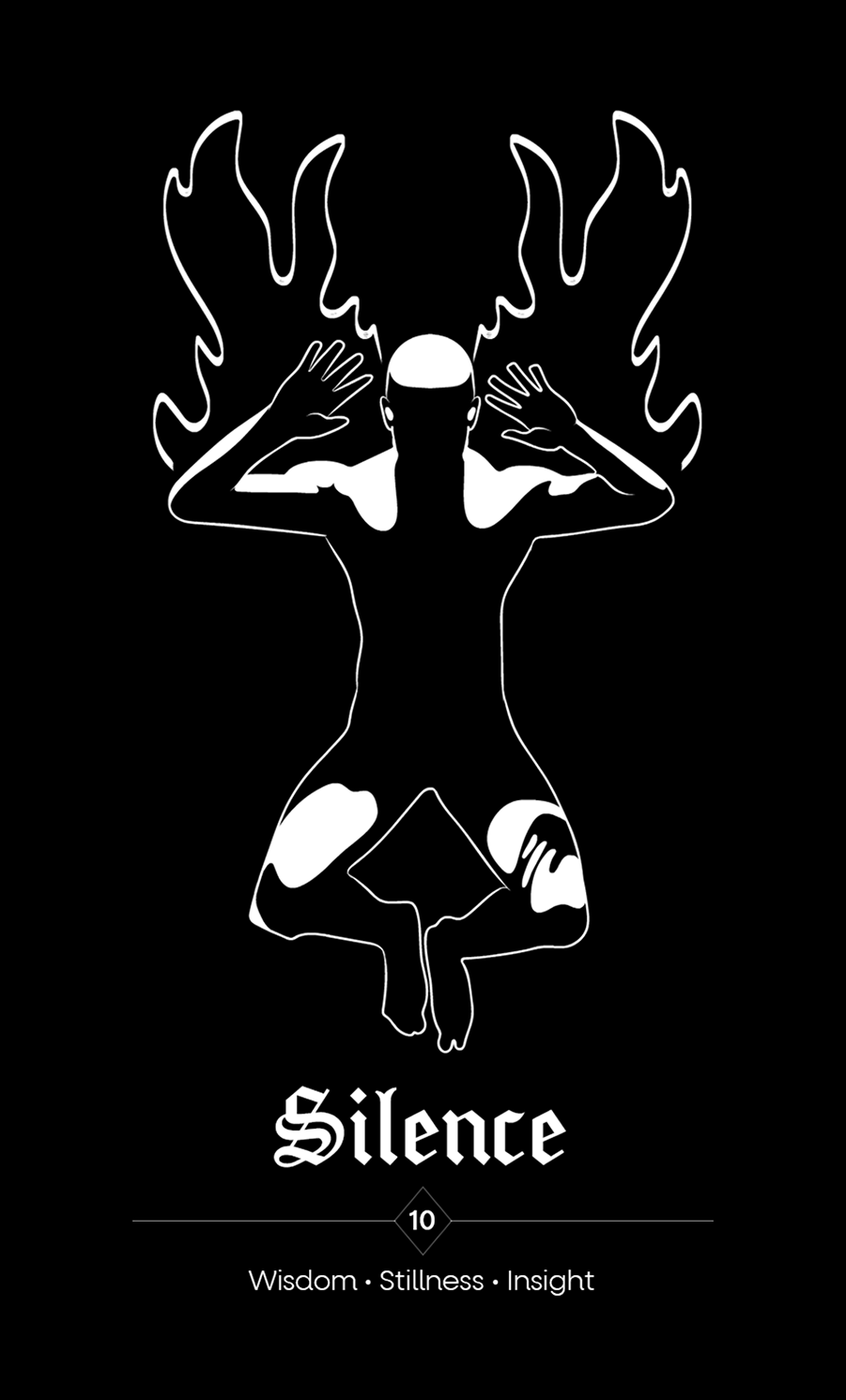 Oracle Card Art Print – High-Quality Unframed Print for Your Space