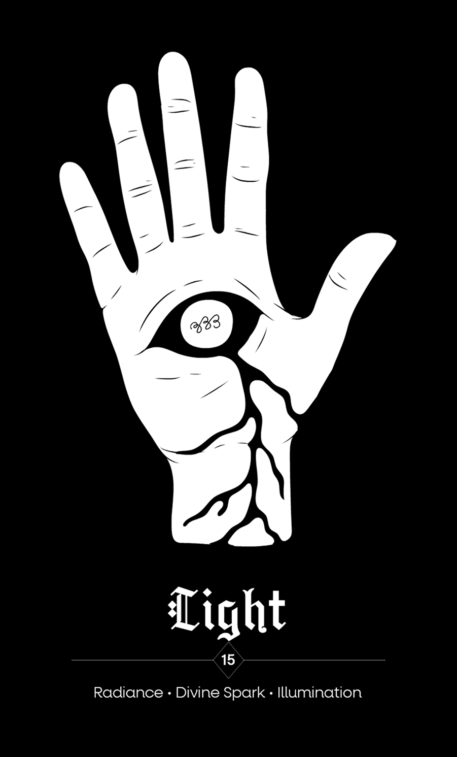 Embrace The Shadows Black Mug – Oracle Deck Design