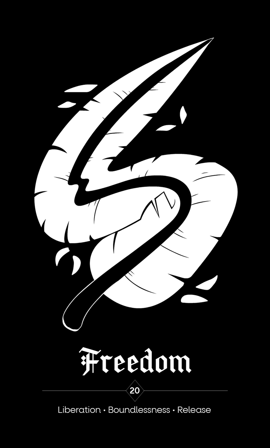 Embrace The Shadows Black Mug – Oracle Deck Design