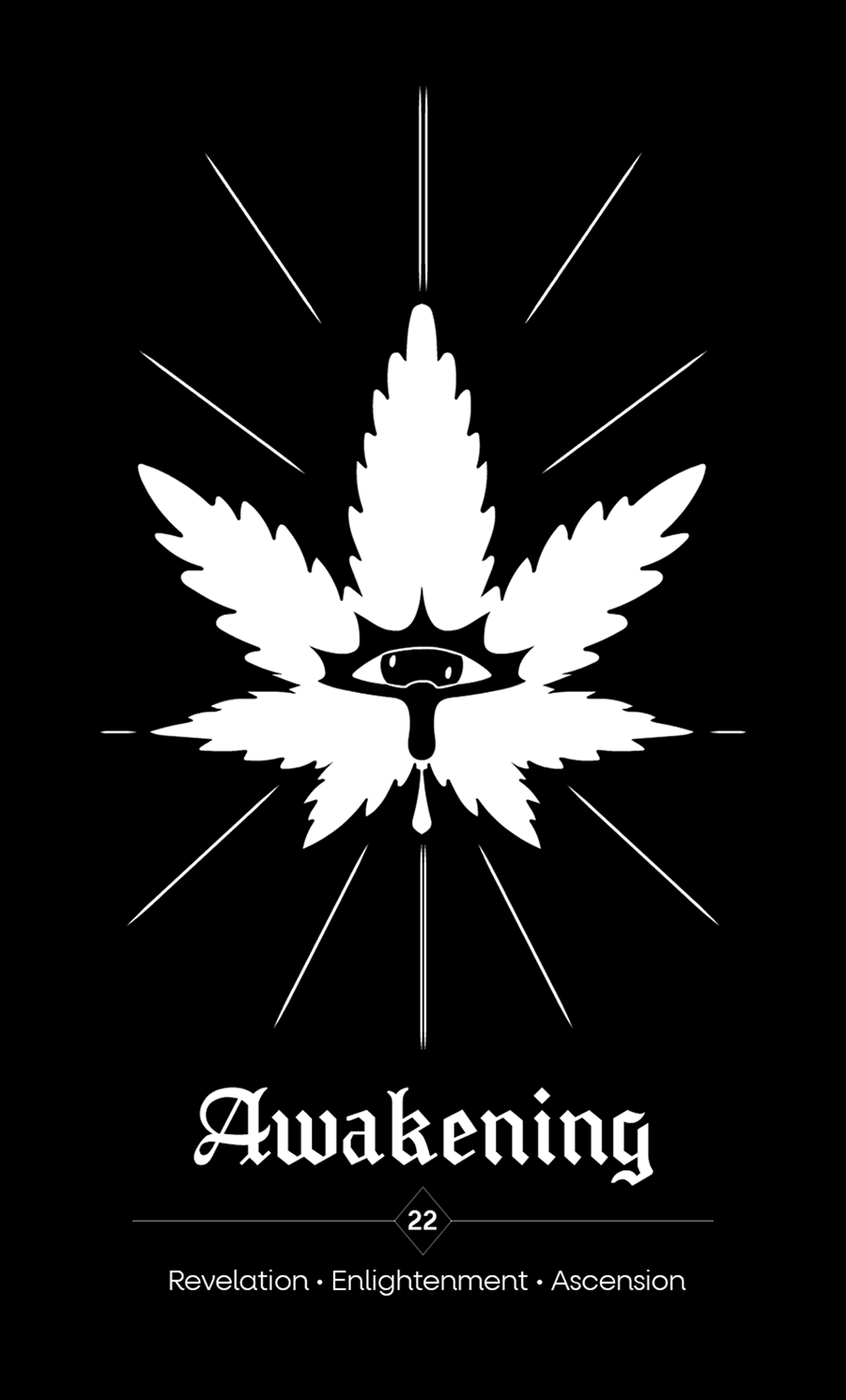 Embrace The Shadows Black Mug – Oracle Deck Design