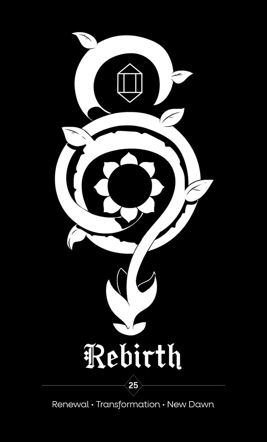 Embrace The Shadows Black Mug – Oracle Deck Design