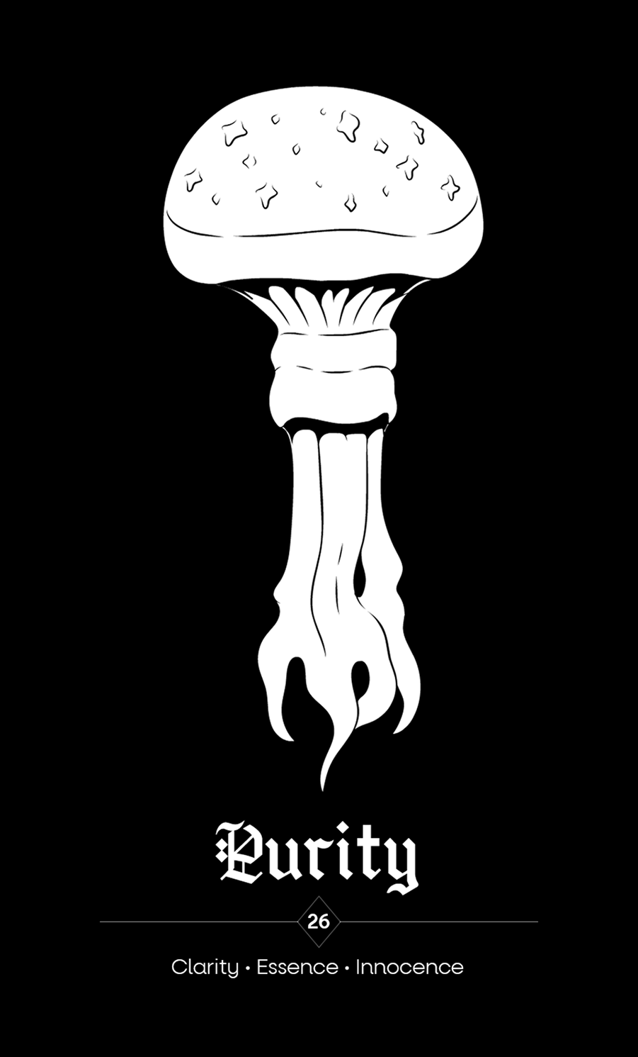 Embrace The Shadows Black Mug – Oracle Deck Design