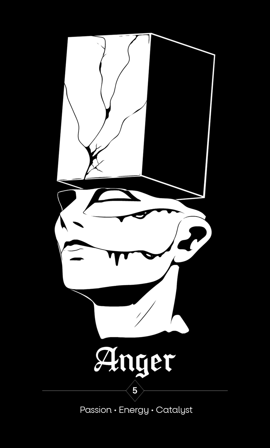 Oracle Card Art Print – High-Quality Unframed Print for Your Space