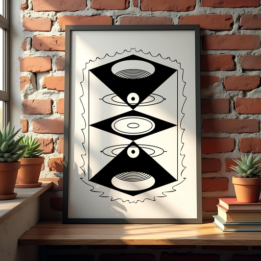 Oracle Card Art Print – High-Quality Unframed Print for Your Space