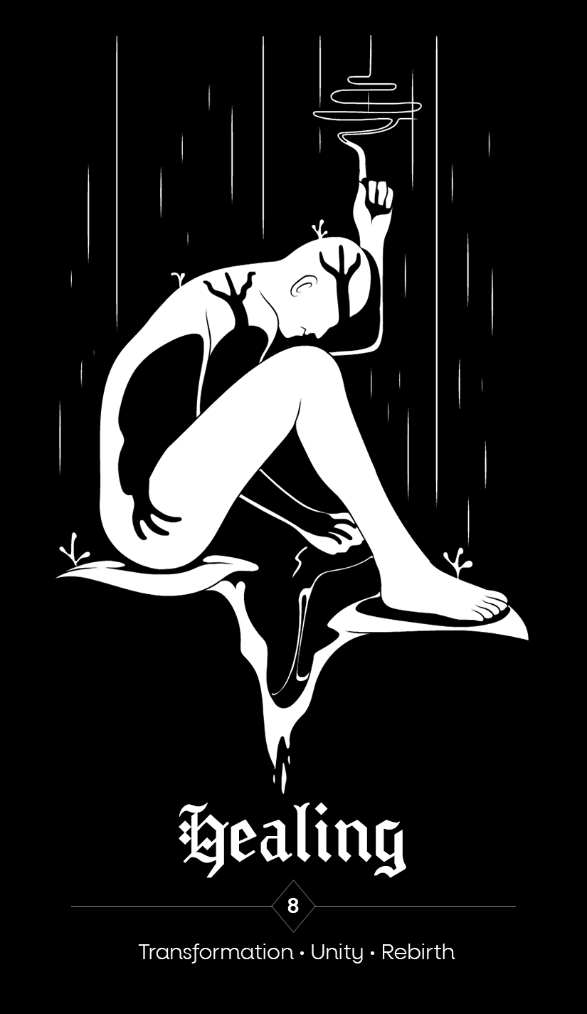 Embrace The Shadows – Oracle Deck for Shadow Work & Self-Discovery